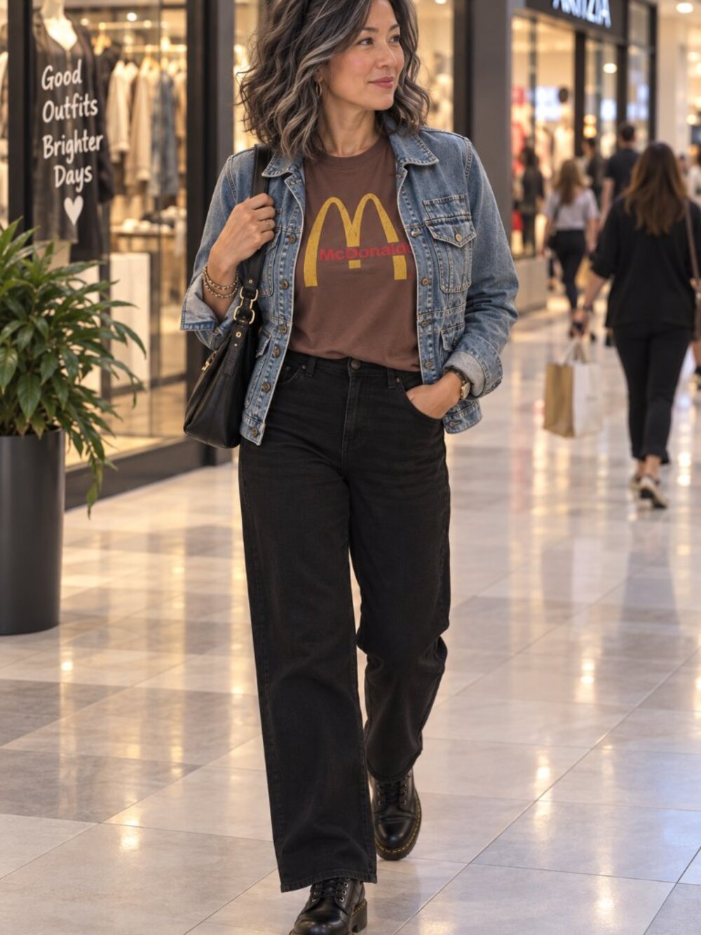 UNISEX McDonald's Vintage Style Tee LARGE